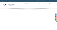 Desktop Screenshot of clearaction.com