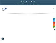 Tablet Screenshot of clearaction.com